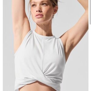ALO Yoga WHITE crop